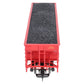 USA Trains 14025 G Christmas 70-Ton 3-Bay Coal Hopper with Coal Load