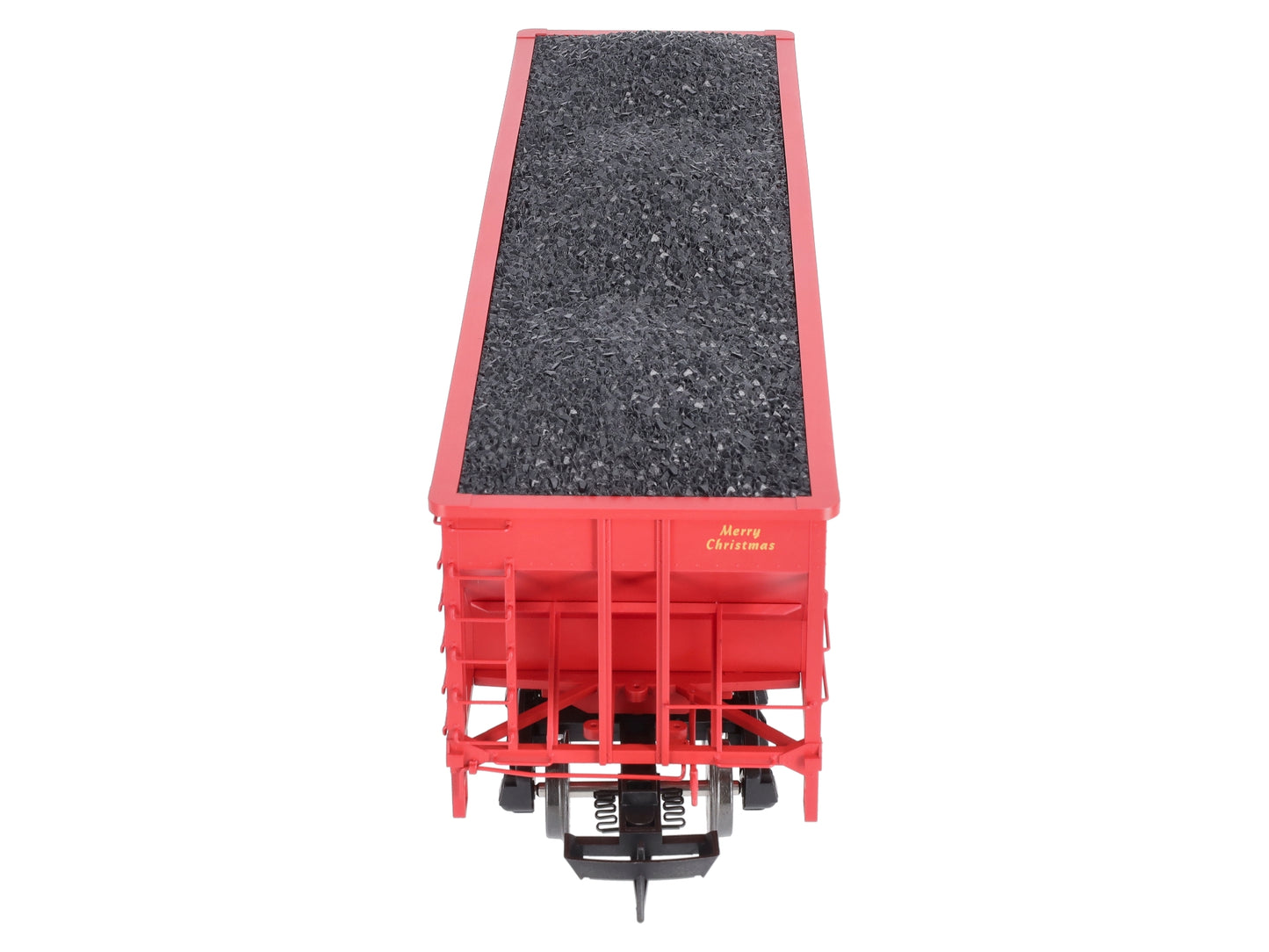 USA Trains 14025 G Christmas 70-Ton 3-Bay Coal Hopper with Coal Load