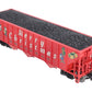 USA Trains 14025 G Christmas 70-Ton 3-Bay Coal Hopper with Coal Load