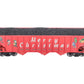 USA Trains 14025 G Christmas 70-Ton 3-Bay Coal Hopper with Coal Load