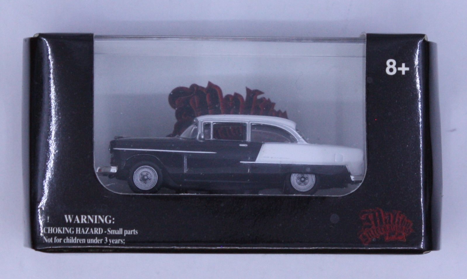 Malibu International 103 1:87 HO Scale Black/White 1955 Chevy Bel Air Coupe