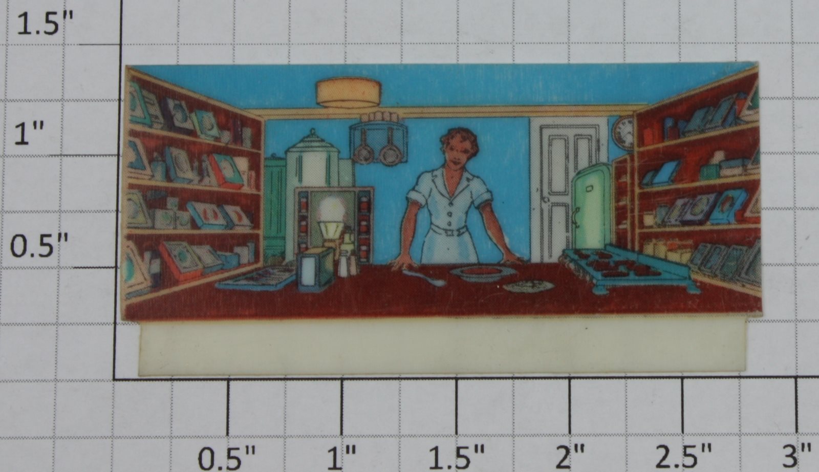 Lionel 114-27 Newsstand Decal Left Window