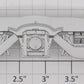 Lionel 18953-345 Silver Painted Left Hand NYC Alco PA-1 Truck Side w/ Step