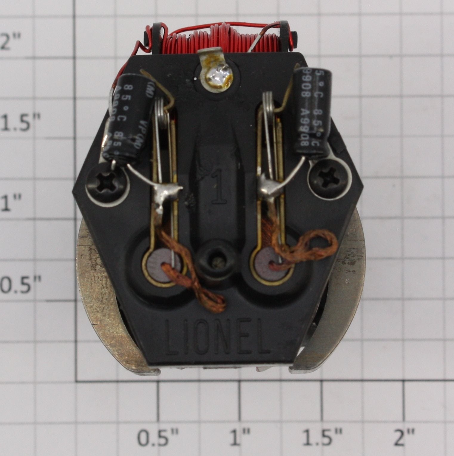 Lionel 8950-100X FM Trainmaster Motor Assembly with Capacitors