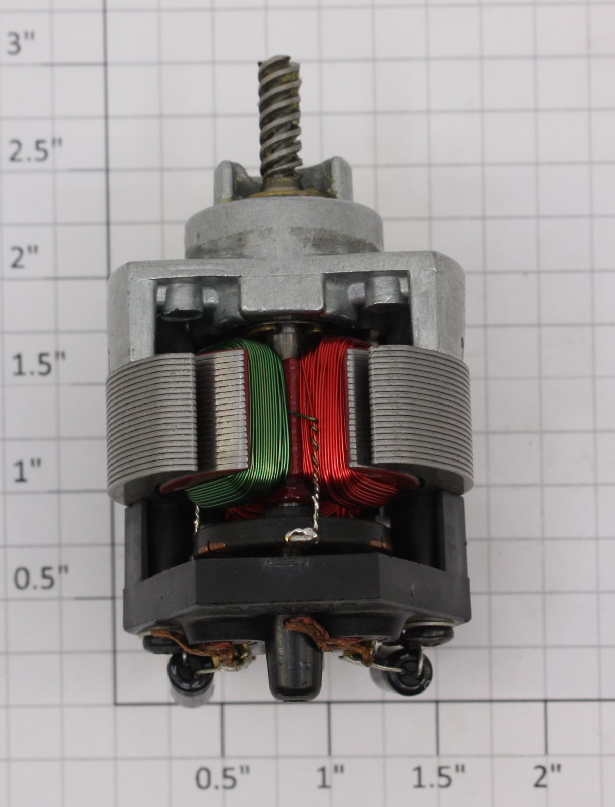 Lionel 8950-100X FM Trainmaster Motor Assembly with Capacitors