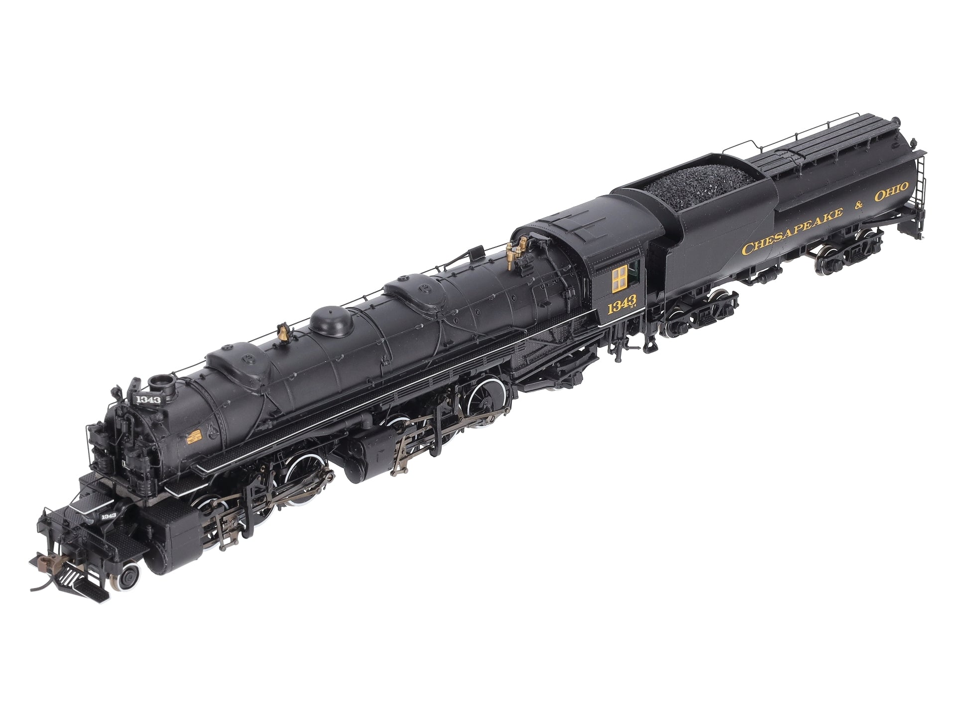 Bachmann 84812 C&O H-4 2-6-6-2 Steam Locomotive w/Sound #1343
