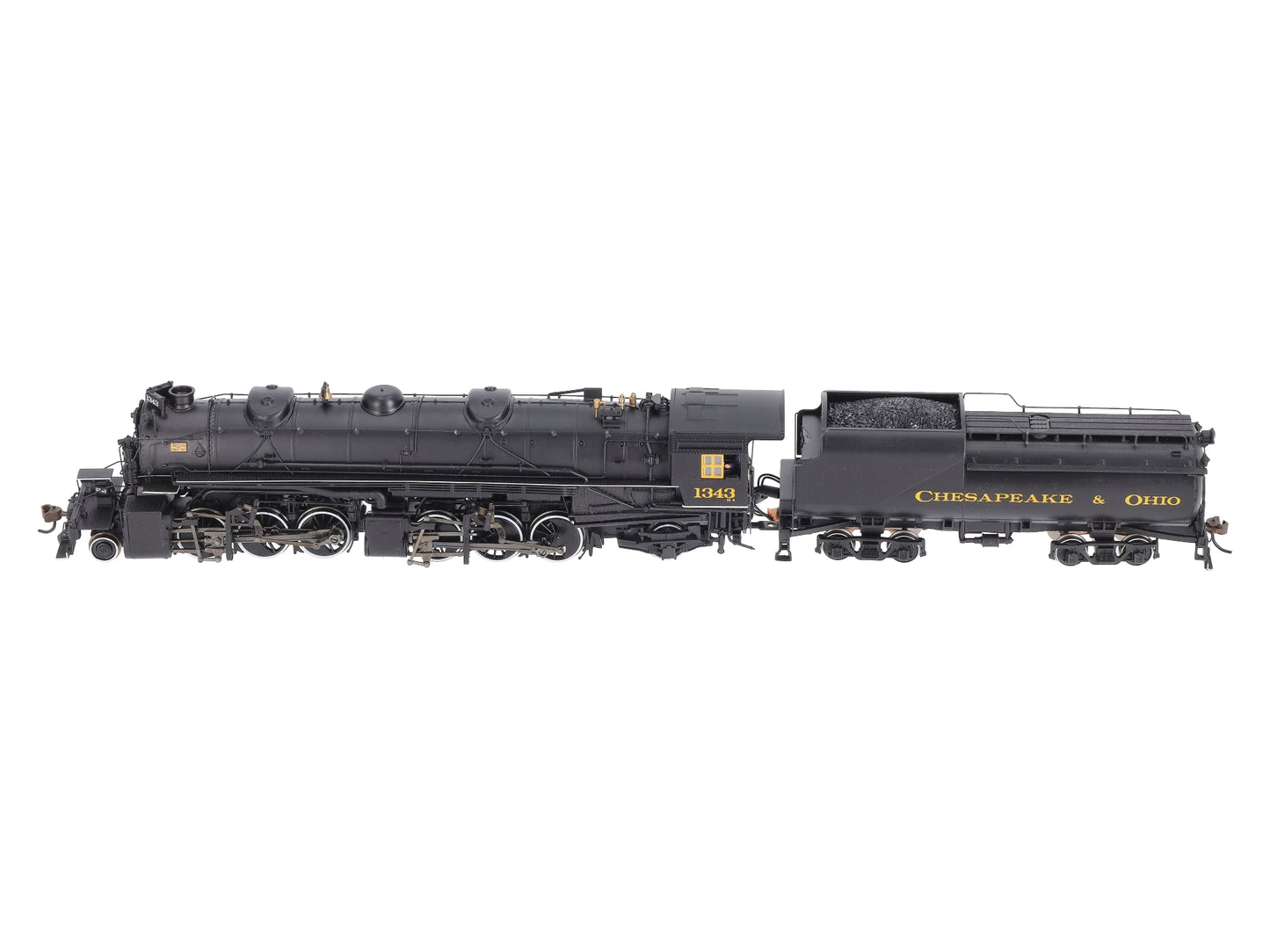 Bachmann 84812 C&O H-4 2-6-6-2 Steam Locomotive w/Sound #1343