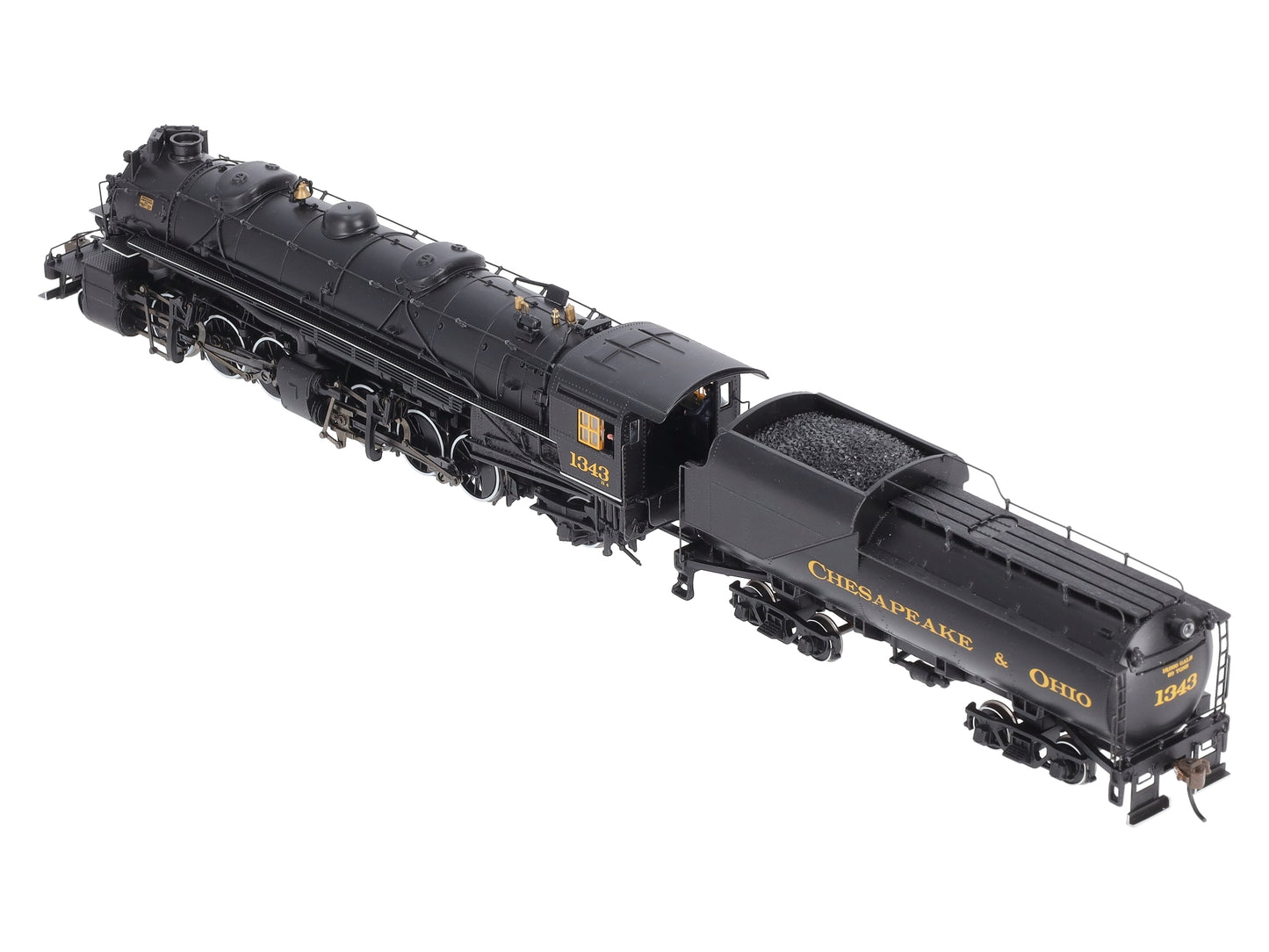 Bachmann 84812 C&O H-4 2-6-6-2 Steam Locomotive w/Sound #1343