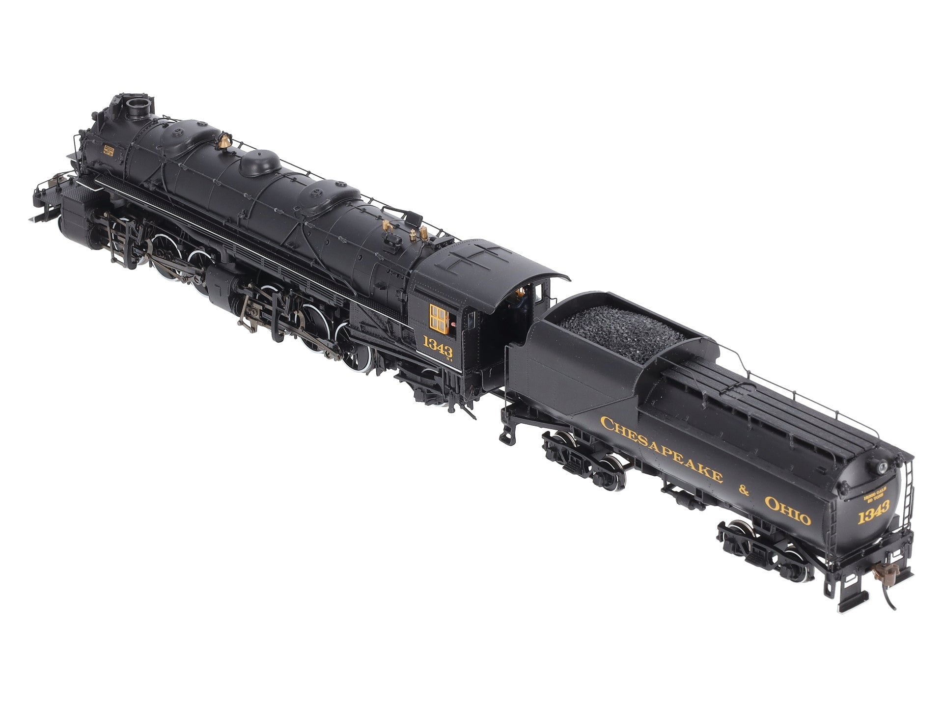 Bachmann 84812 C&O H-4 2-6-6-2 Steam Locomotive w/Sound #1343