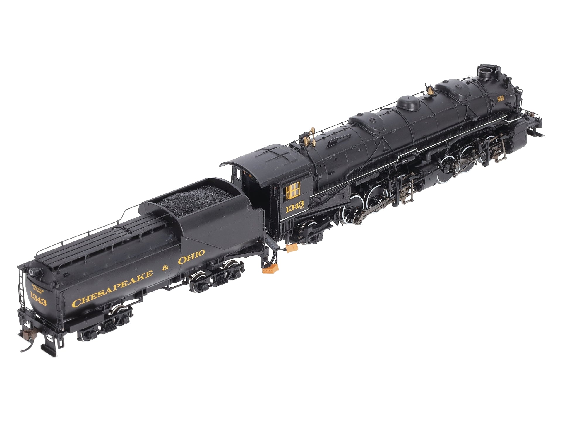 Bachmann 84812 C&O H-4 2-6-6-2 Steam Locomotive w/Sound #1343