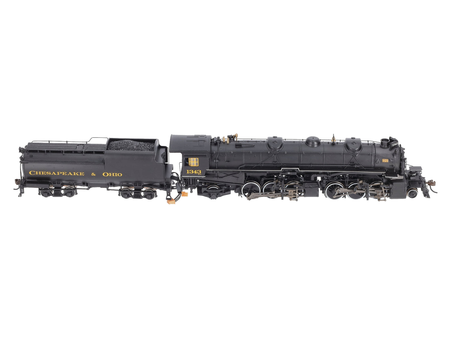 Bachmann 84812 C&O H-4 2-6-6-2 Steam Locomotive w/Sound #1343