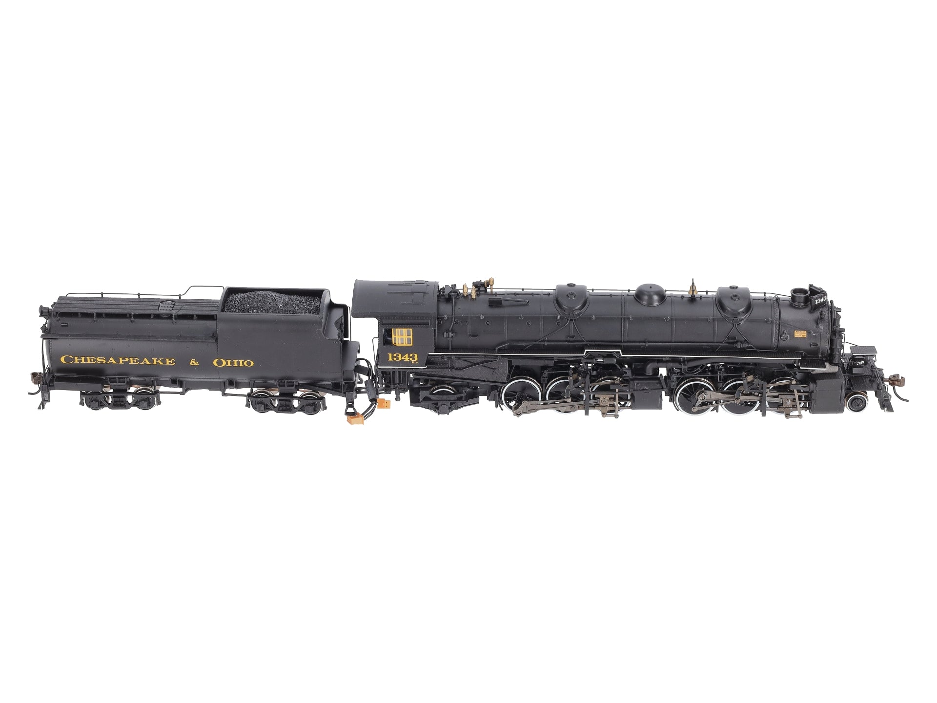 Bachmann 84812 C&O H-4 2-6-6-2 Steam Locomotive w/Sound #1343