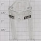 Lionel 18877-127 #2399 Union Pacific GP-9 Rear Number Board & Hdlt Insert