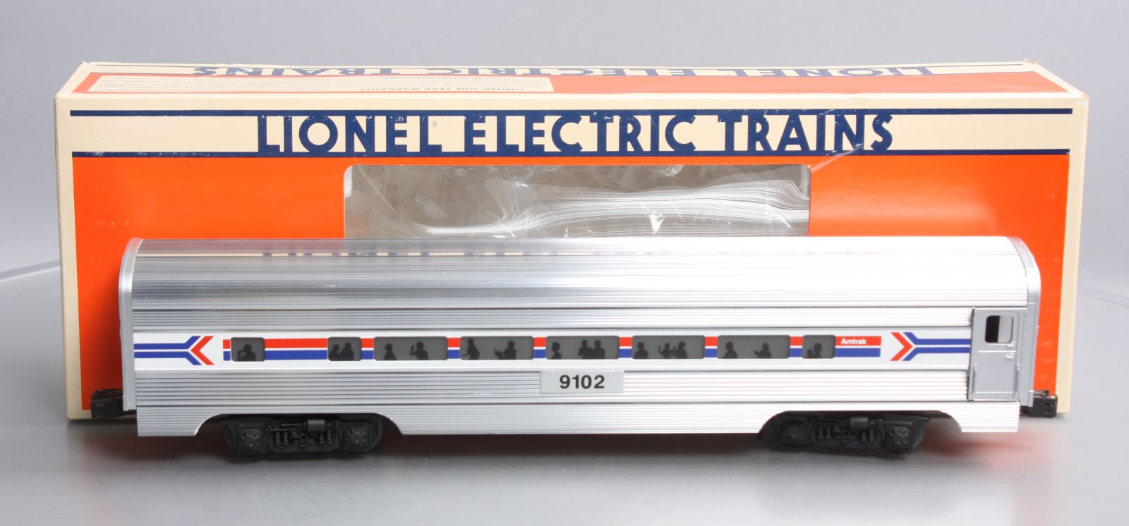 Lionel 6-19102 O Gauge Amtrak Passenger Coach Passenger Car #9102 LN/Box