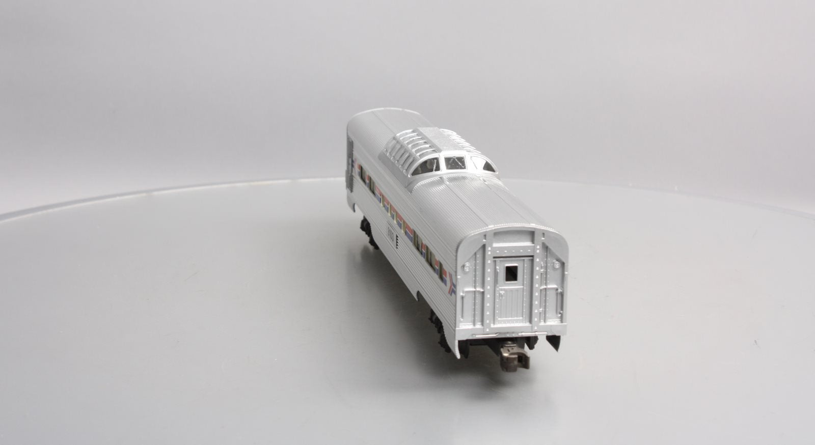 Lionel 6-19103 O Gauge Amtrak Aluminum Vista Dome Passenger Car #9103 LN/Box