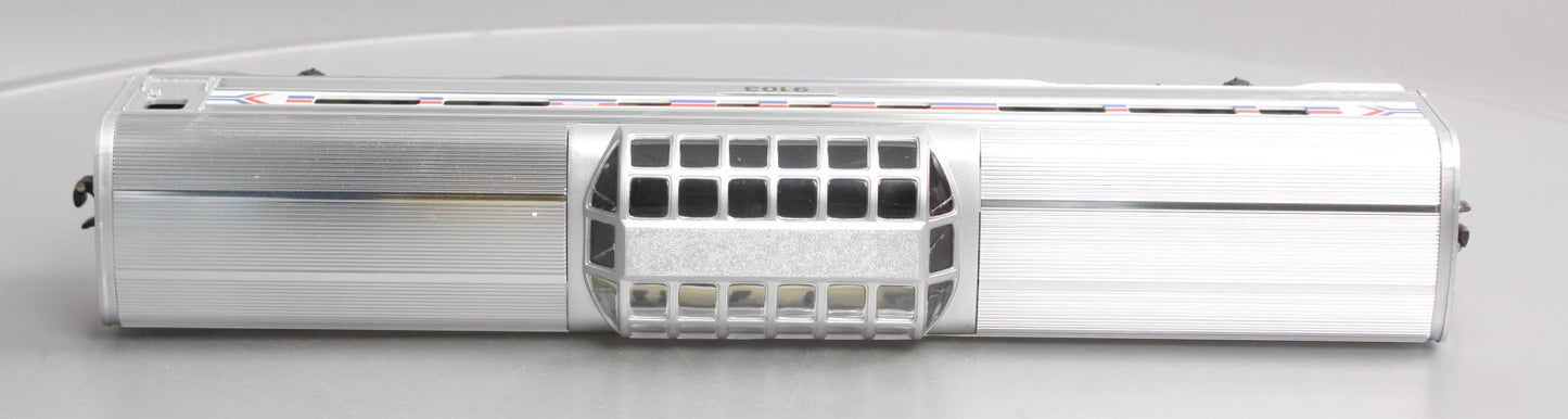 Lionel 6-19103 O Gauge Amtrak Aluminum Vista Dome Passenger Car #9103 LN/Box