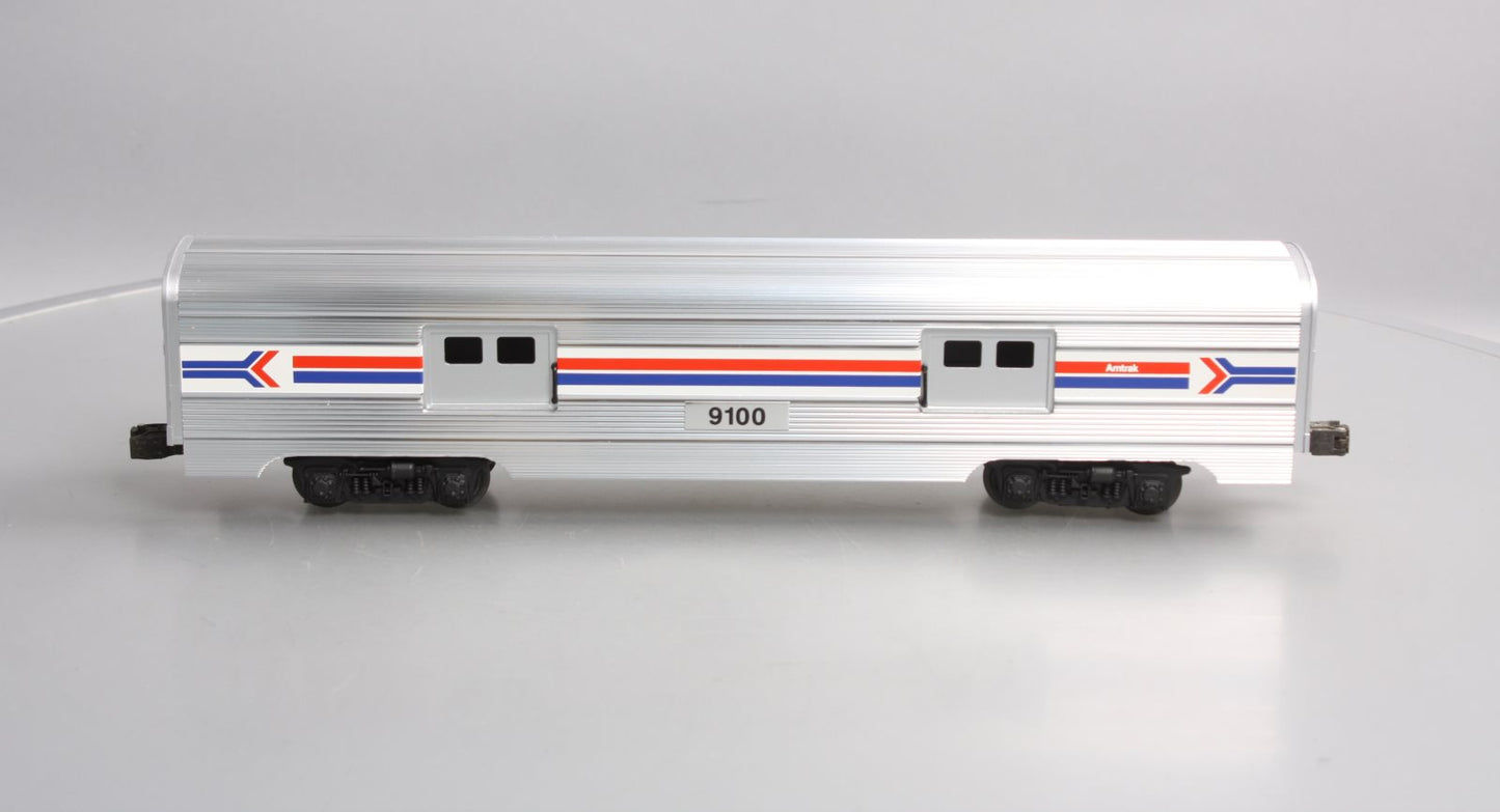 Lionel 6-19100 O Gauge Amtrak Aluminum Baggage Passenger Car #9100 LN/Box