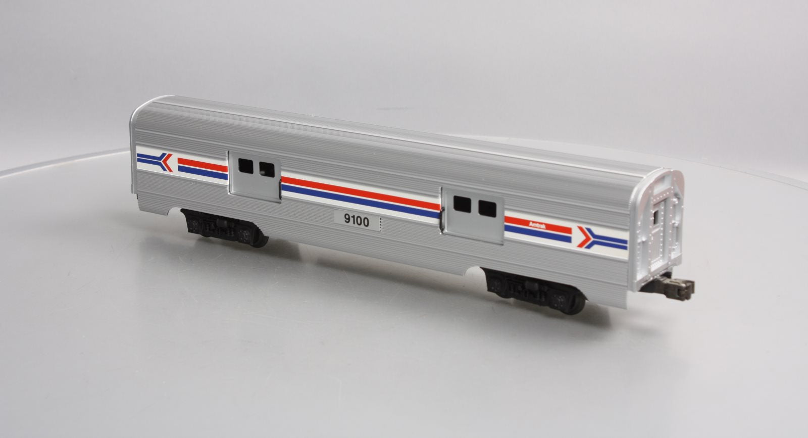Lionel 6-19100 O Gauge Amtrak Aluminum Baggage Passenger Car #9100 LN/Box