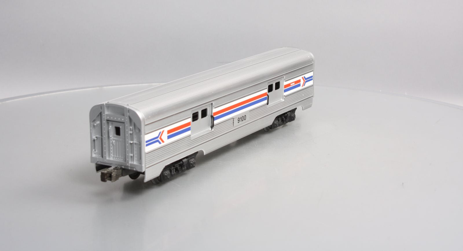 Lionel 6-19100 O Gauge Amtrak Aluminum Baggage Passenger Car #9100 LN/Box