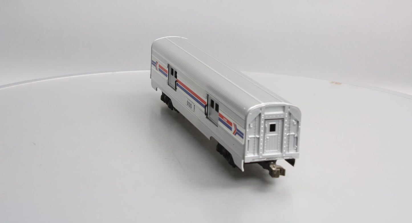 Lionel 6-19100 O Gauge Amtrak Aluminum Baggage Passenger Car #9100 LN/Box