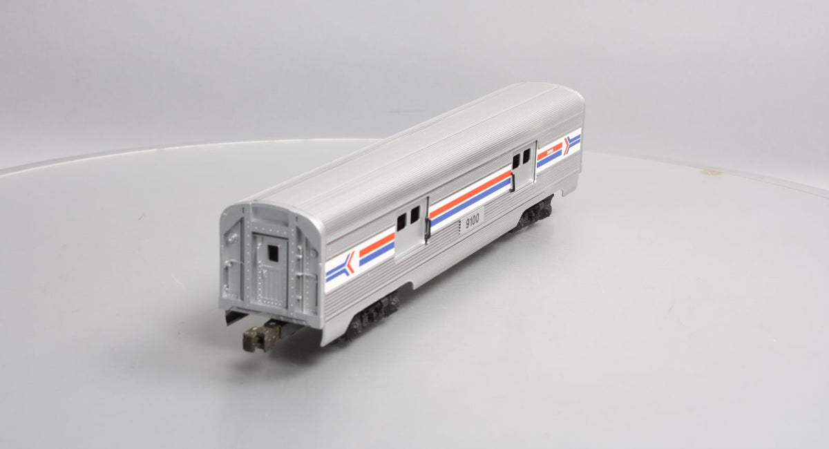 Lionel 6-19100 O Gauge Amtrak Aluminum Baggage Passenger Car #9100 LN/Box