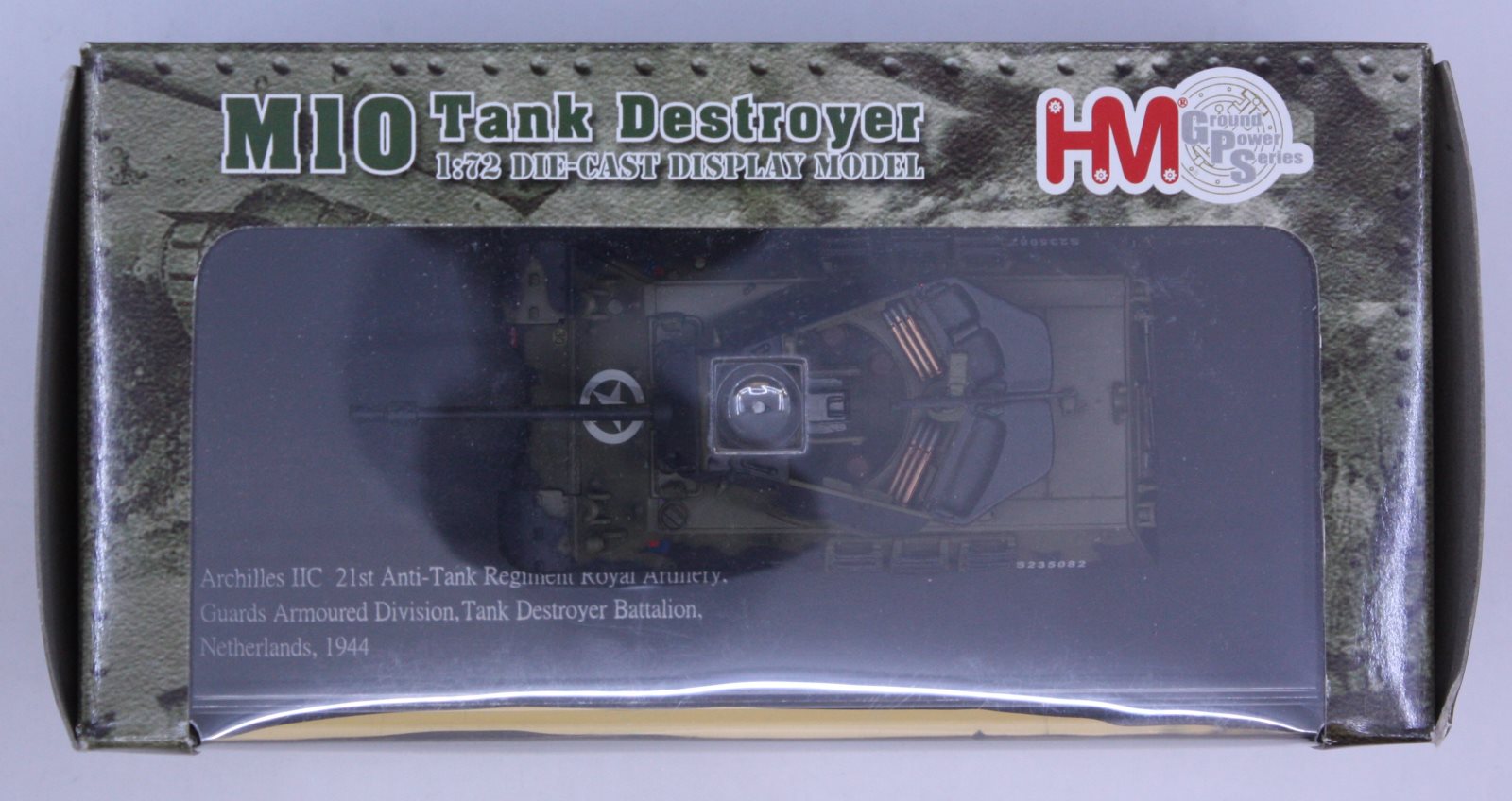Hobby Master HG3402 1:72 Diecast Archilles IIC 21st Anti-Tank Regiment Artillery