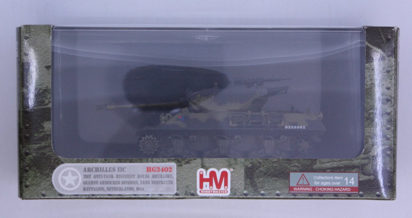 Hobby Master HG3402 1:72 Diecast Archilles IIC 21st Anti-Tank Regiment Artillery
