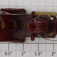 Lionel 236-54X O Gauge Red Smoke Unit Base w/ 27 Ohm Resistor w/o Plunger