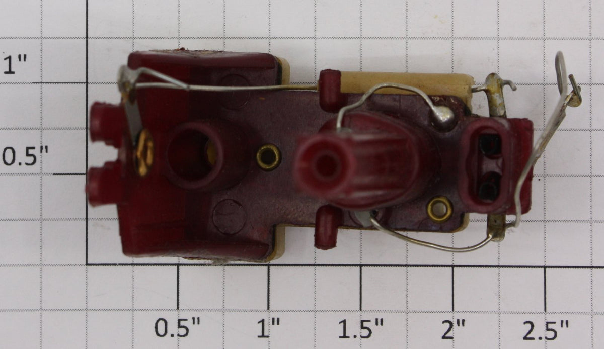 Lionel 236-54X O Gauge Red Smoke Unit Base w/ 27 Ohm Resistor w/o Plunger