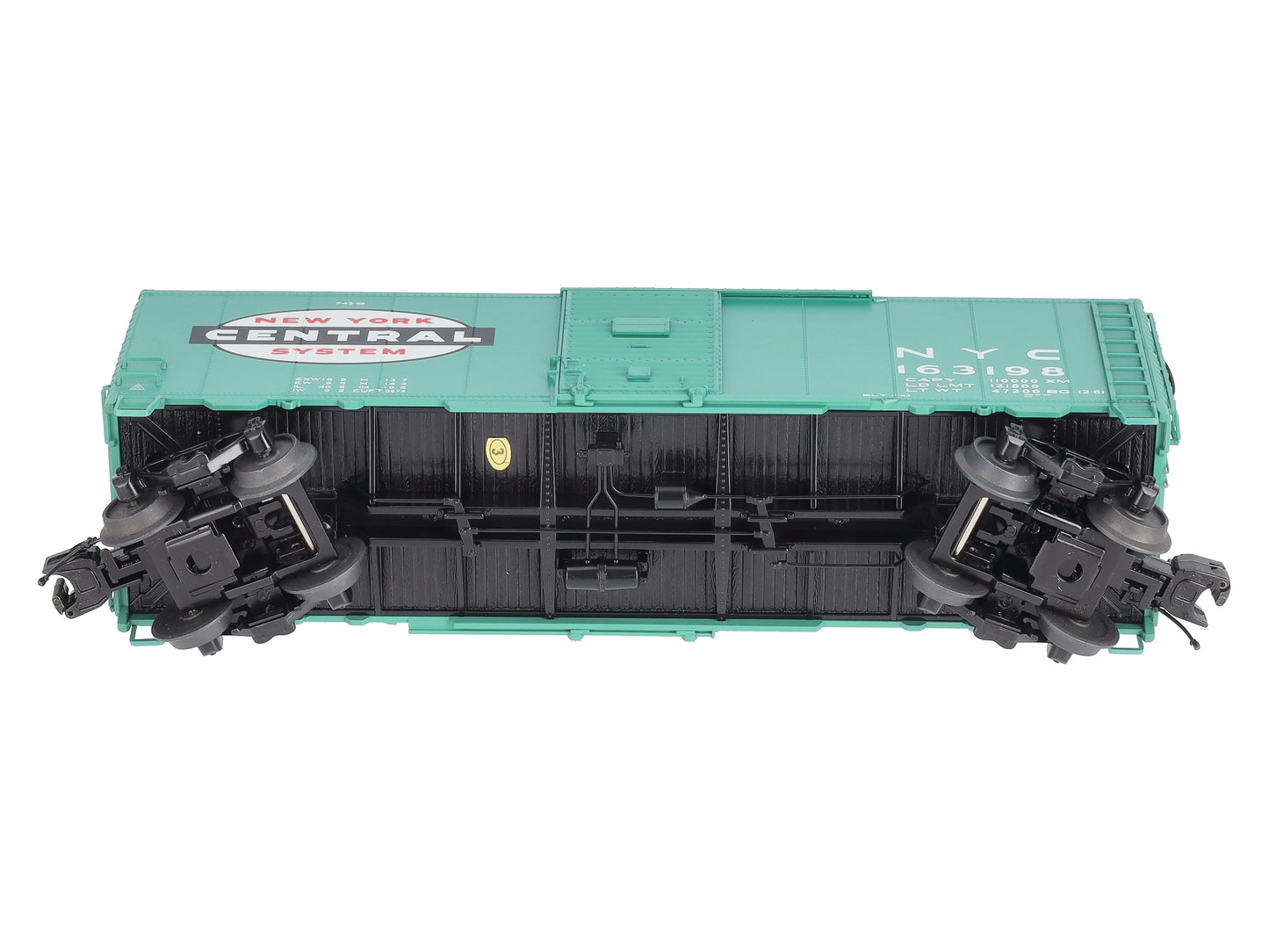 MTH 20-93469 O Gauge New York Central 40' AAR Box Car #163198 LN/Box