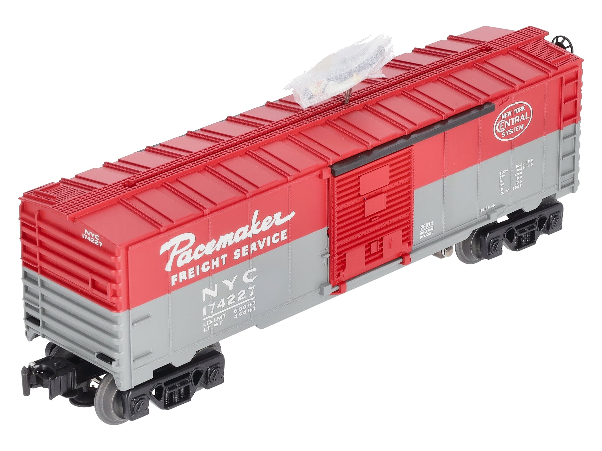 Lionel 6-26814 O Gauge New York Central Walking Brakeman Car #174227