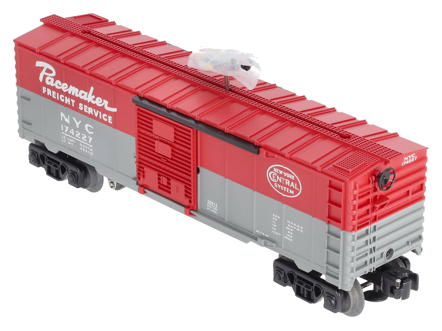 Lionel 6-26814 O Gauge New York Central Walking Brakeman Car #174227