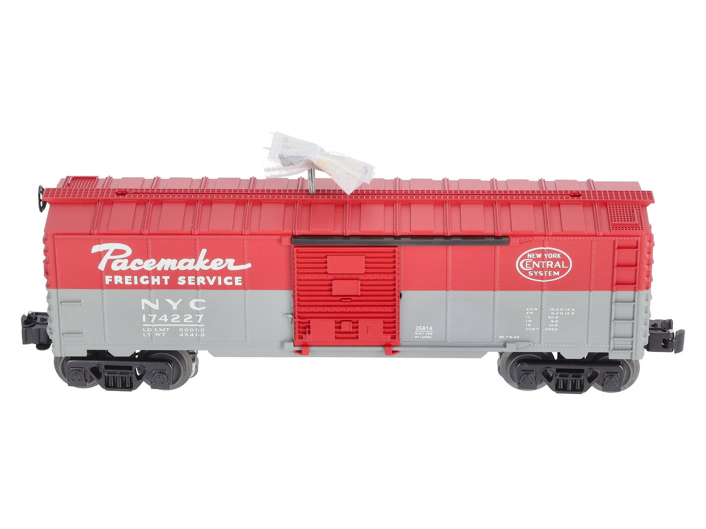Lionel 6-26814 O Gauge New York Central Walking Brakeman Car #174227