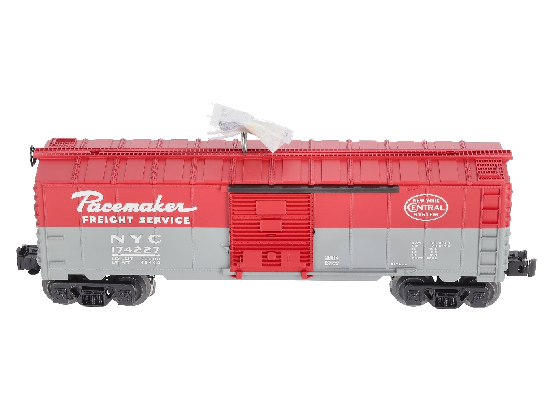 Lionel 6-26814 O Gauge New York Central Walking Brakeman Car #174227