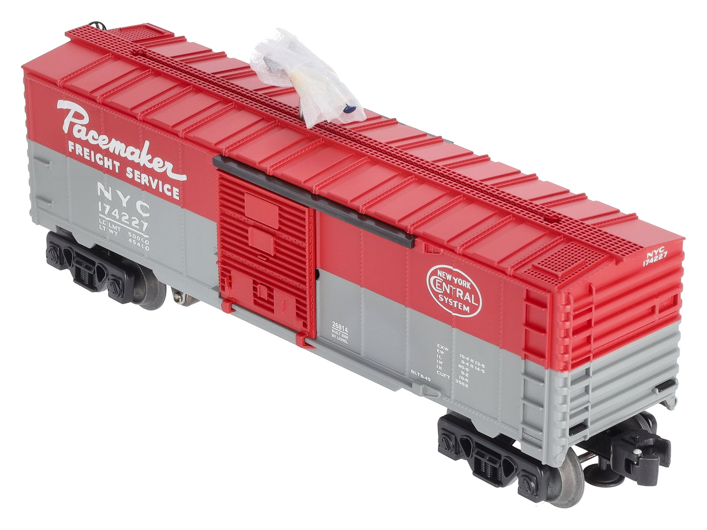Lionel 6-26814 O Gauge New York Central Walking Brakeman Car #174227