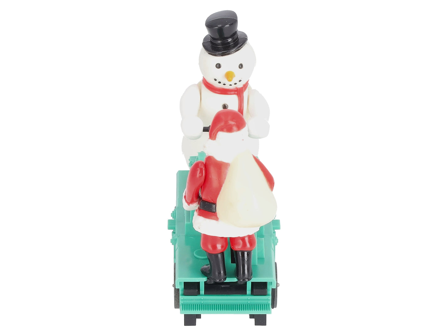 Lionel 6-18422 O Gauge Christmas Santa & Snowman Handcar LN/Box