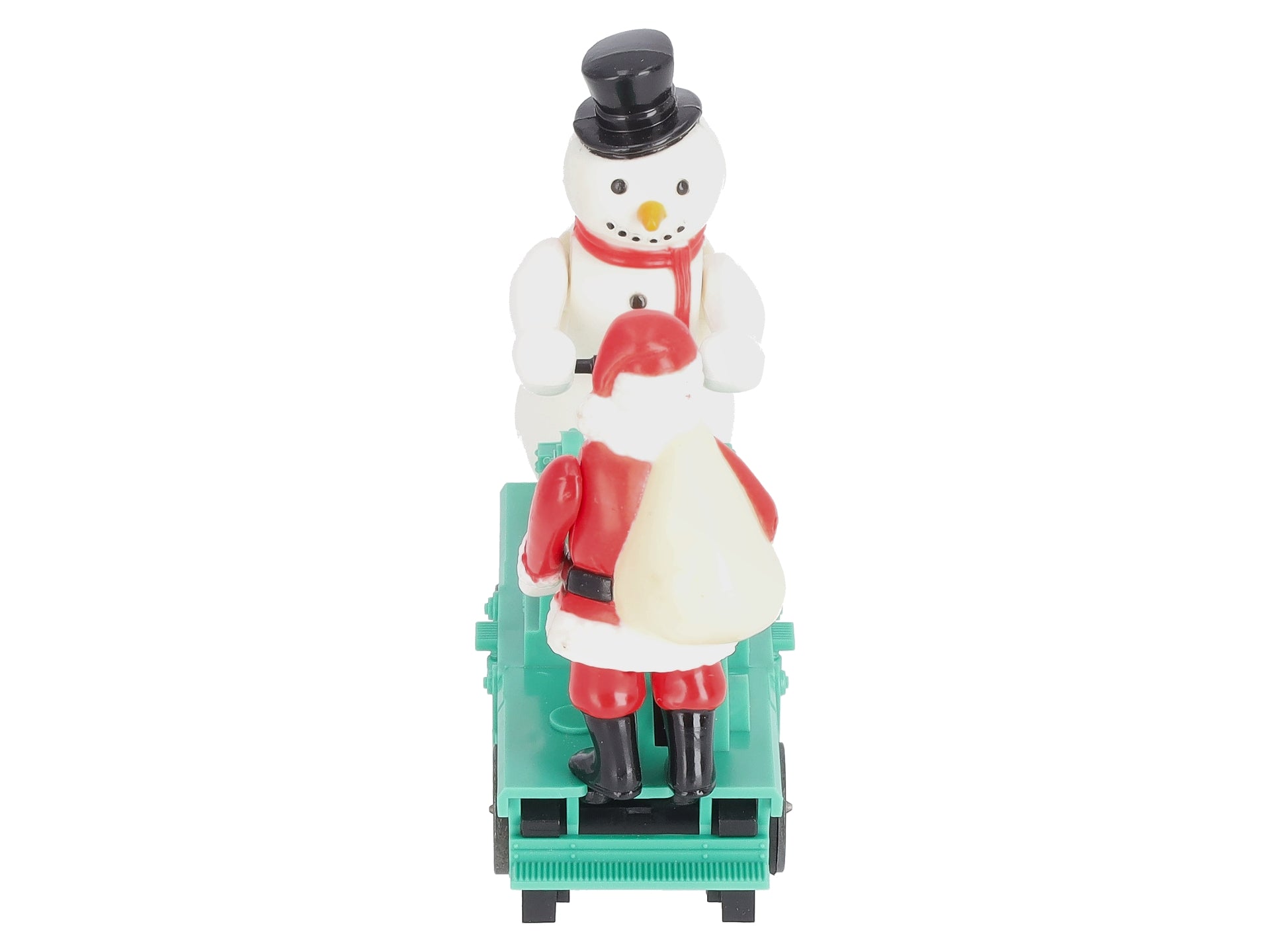 Lionel 6-18422 O Gauge Christmas Santa & Snowman Handcar LN/Box