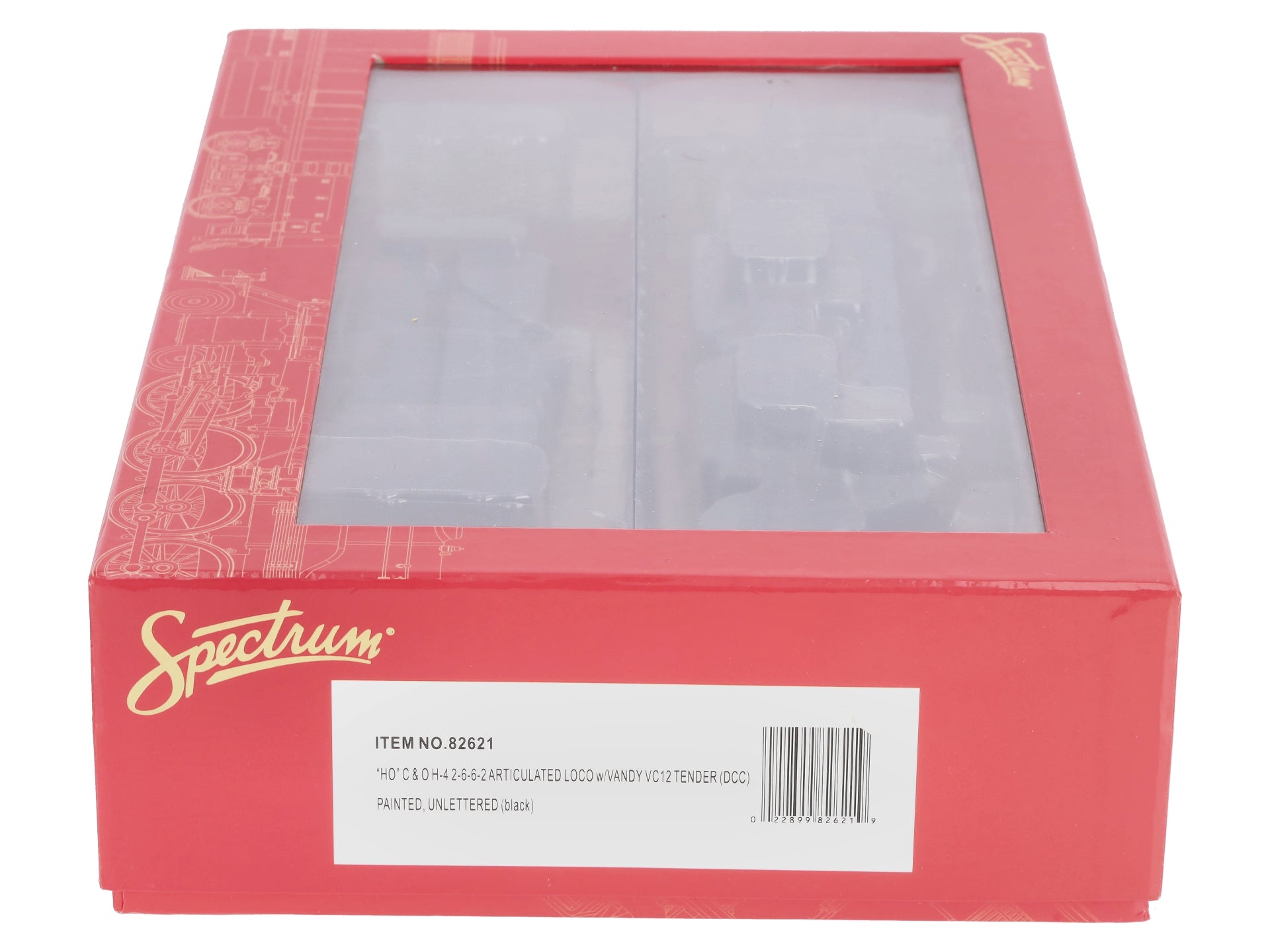 Bachmann 82621 H-4 2-6-6-2 w/DCC--Undecorated
