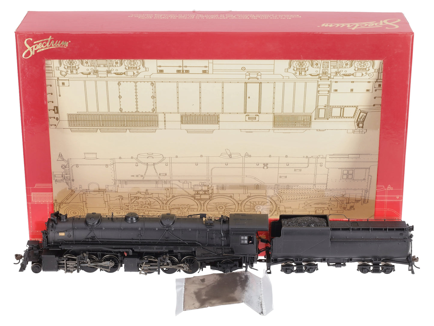 Bachmann 82621 H-4 2-6-6-2 w/DCC--Undecorated