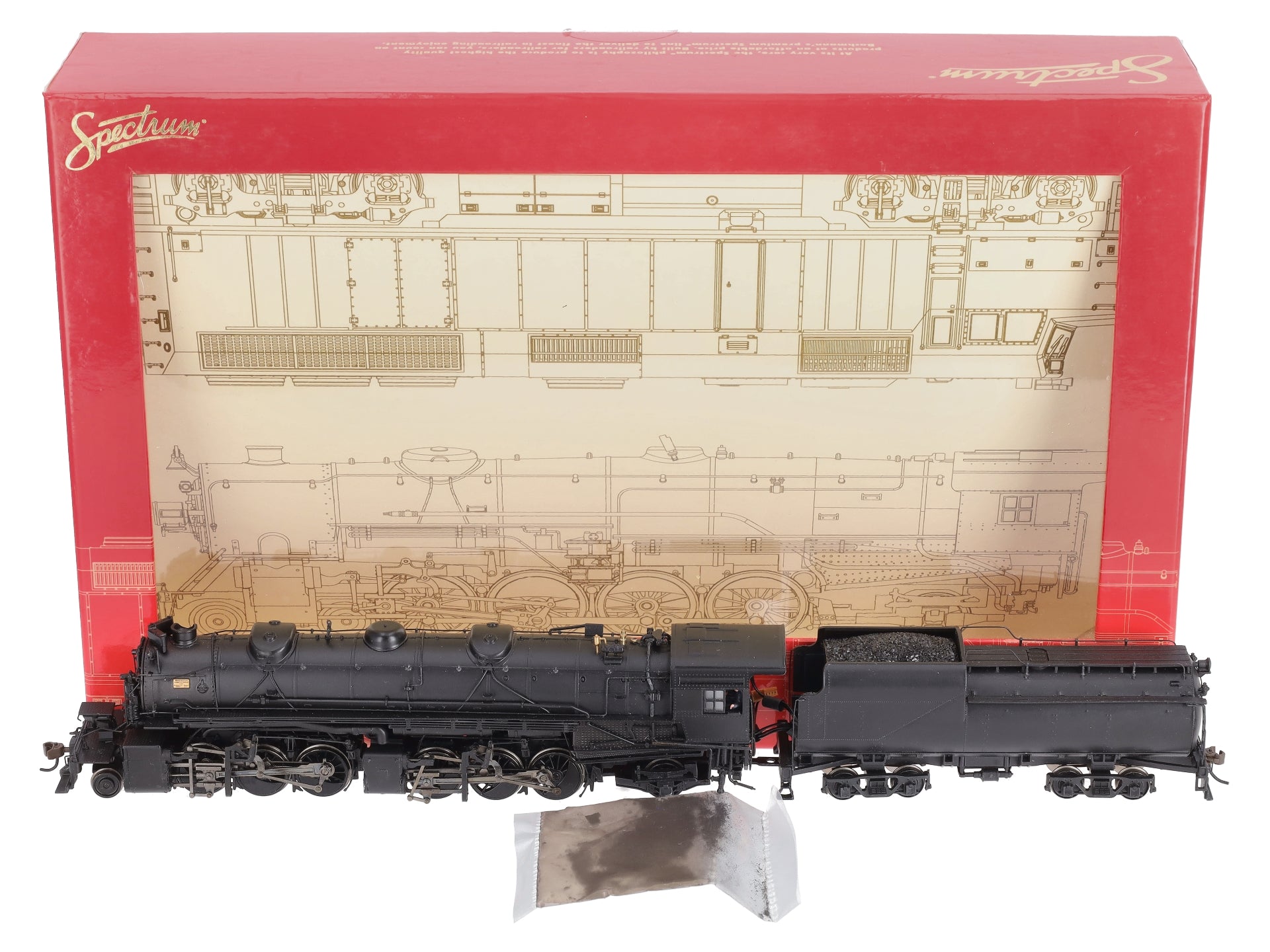 Bachmann 82621 H-4 2-6-6-2 w/DCC--Undecorated