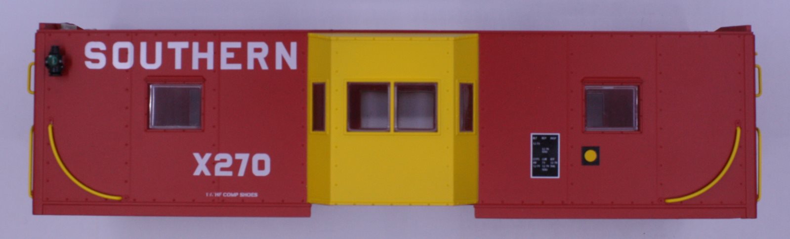 Lionel 22282-2 Southern Scale Bay Window Caboose Body