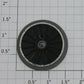 Lionel 8315-165 Black 4-4-0 Steam Plain Driver Wheel with White Painted Rim