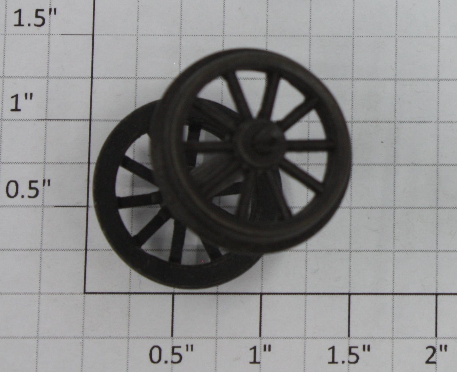 Lionel 700E-211 Trail Truck Spoked Wheel & Axle Assembly