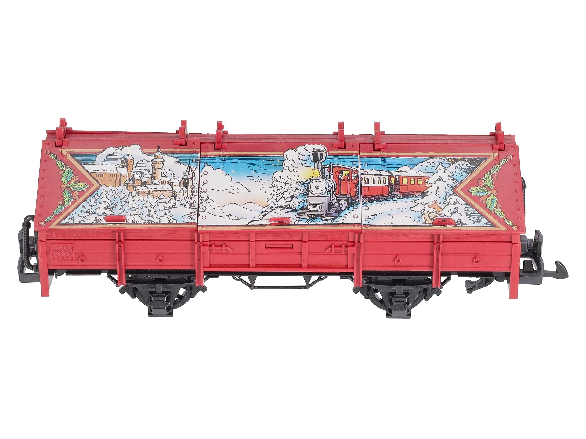 LGB 45110 G Scale Covered Christmas Gondola LN/Box