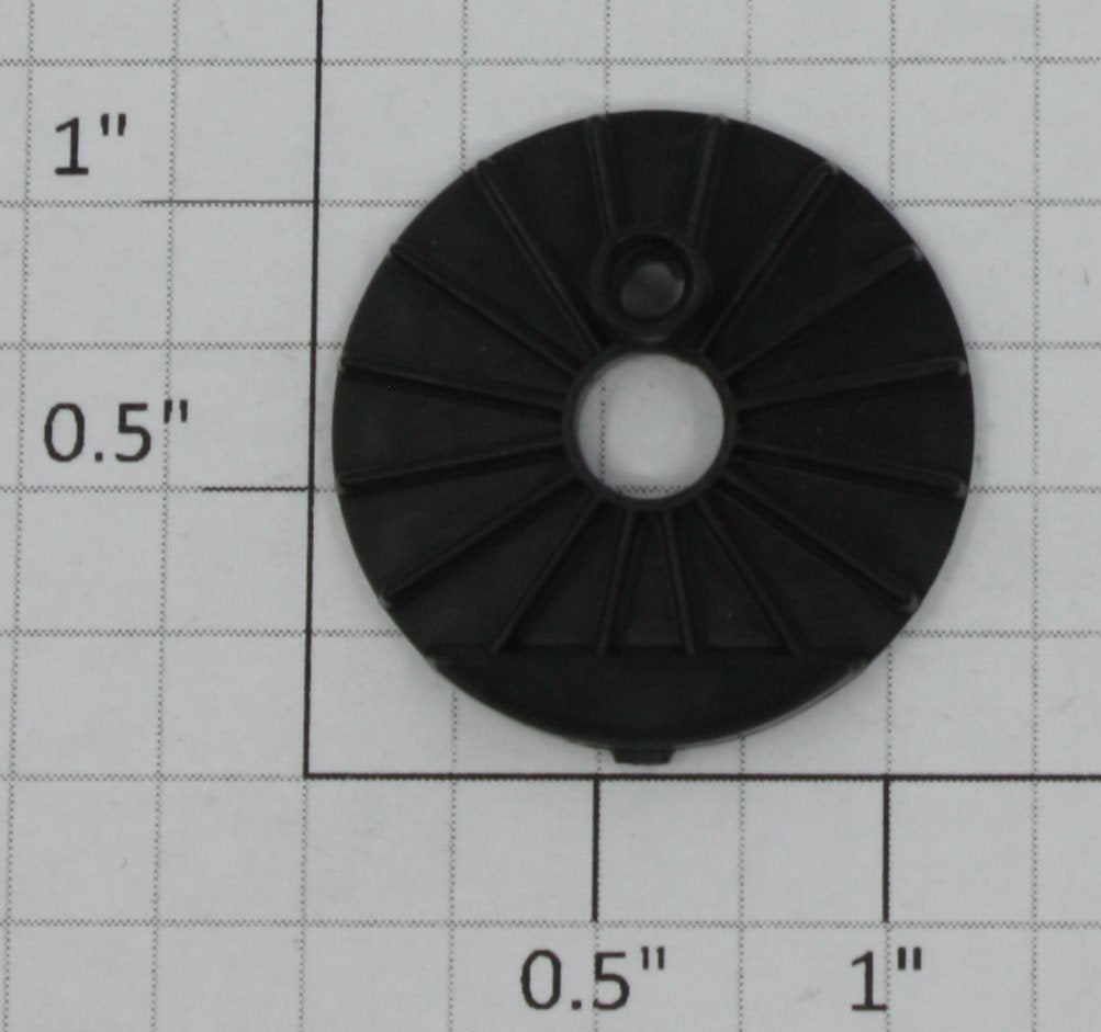 Lionel 8500-126 Black Plastic Wheel Spoke Insert with Boss