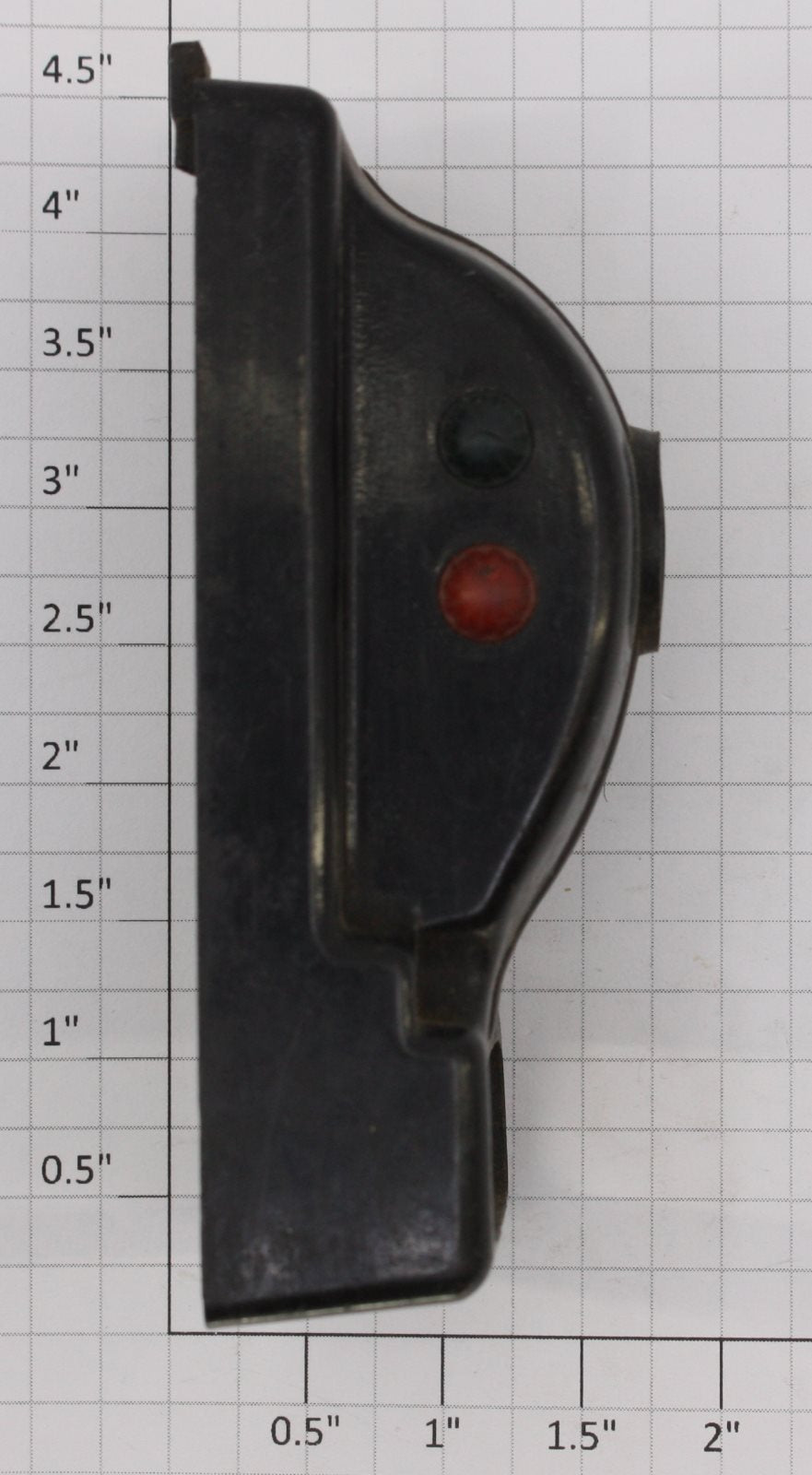 Lionel 1121-73 O Gauge Turnout Switch Motor Housing Cover with Ribbed Lens