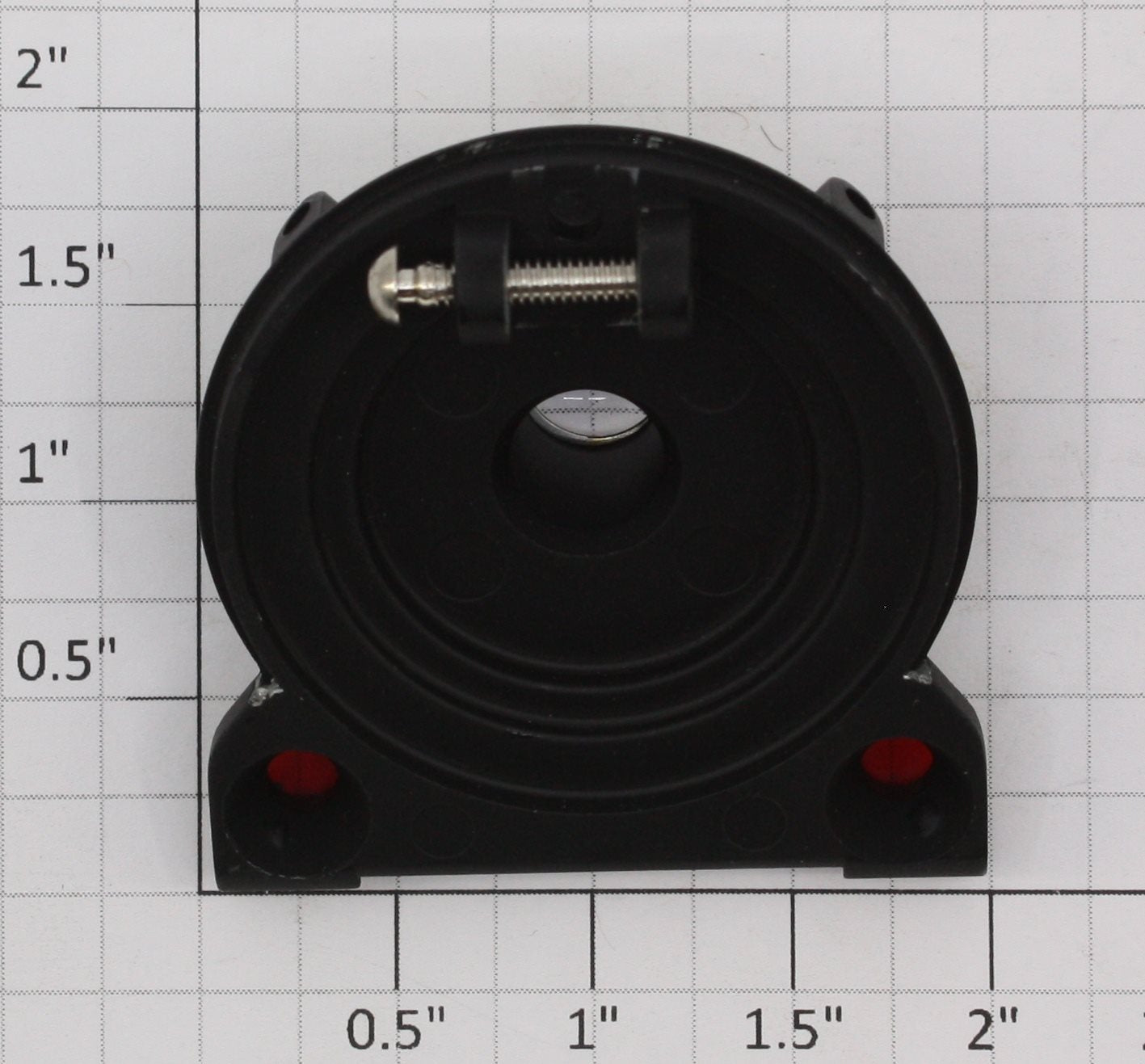 Lionel 11105-16 Black 261E Boiler Front with Nickel Rim Lenses