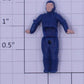 Lionel 50-83 Blue Rotating Crew Man Figure with Painted Face and Hands