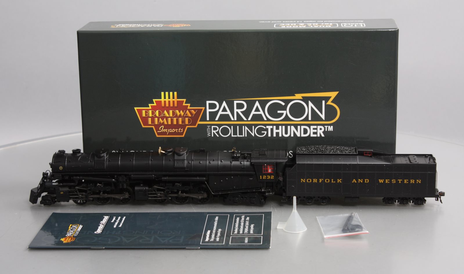 Broadway Limited 4478 HO Norfolk & Western Class A 2-6-6-4 Paragon3 #1 ...