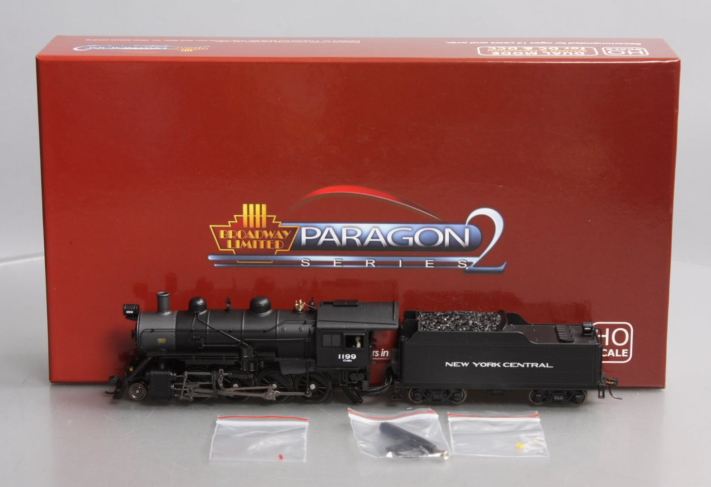 Broadway Limited 2797 HO NYC Baldwin 2-8-0 Consolidation #1199 w/ DCC & Sound